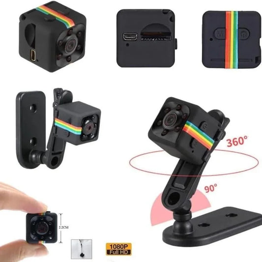 SQ11 Mini Camera HD 1080P | Night Vision Motion Detection DVR Camcorder
