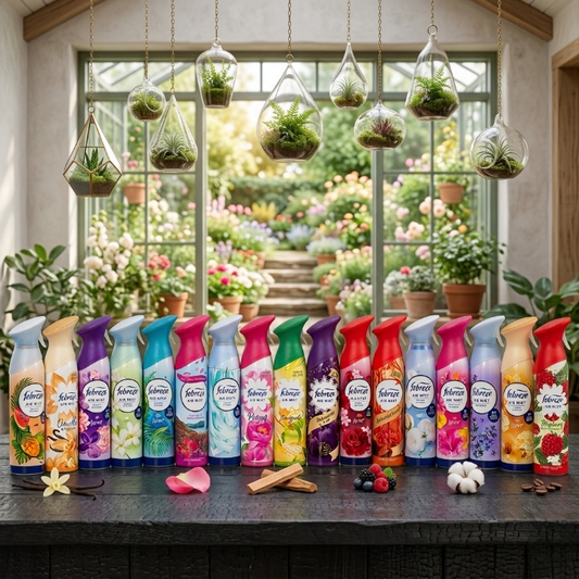 Febreze Air Freshener / Air Mist – 48 Hr Long Lasting Fragrance Spray (Random Color)