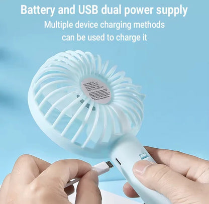Eternal Classic Portable USB Mini Fan Air Cooler Rechargeable Handheld Bladeless Fan | Multiple Colours