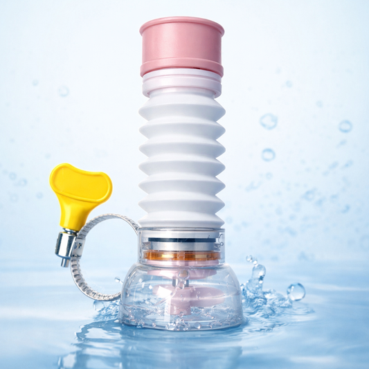 Kitchen Shower Splash Fan Faucet With Clip Water-saving Filter tap nozzle extended  Each ( Random Color ) - 1pcs