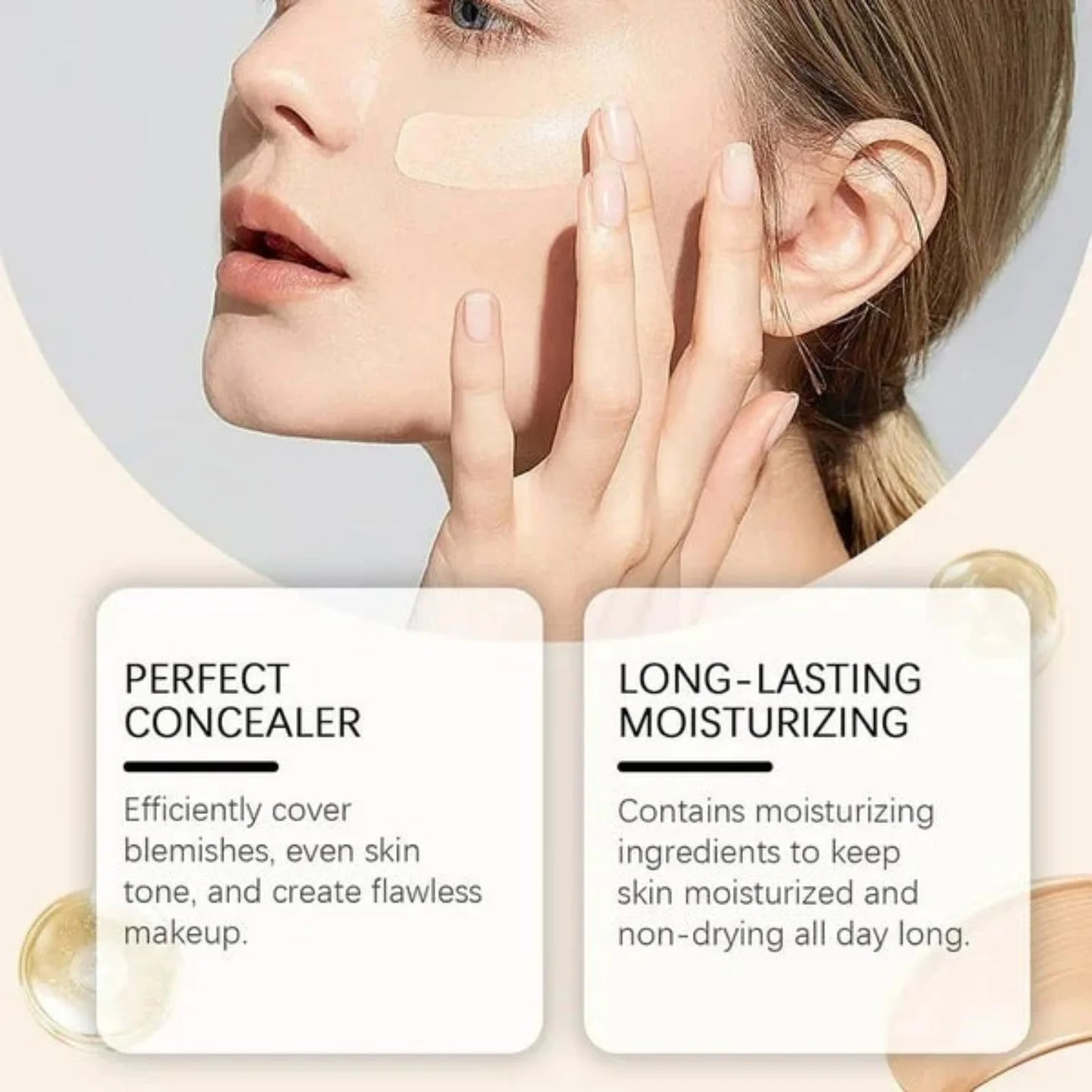 Kashees Eventone Liquid Foundation | High Coverage Long Lasting Radiant Makeup Base 30 ml