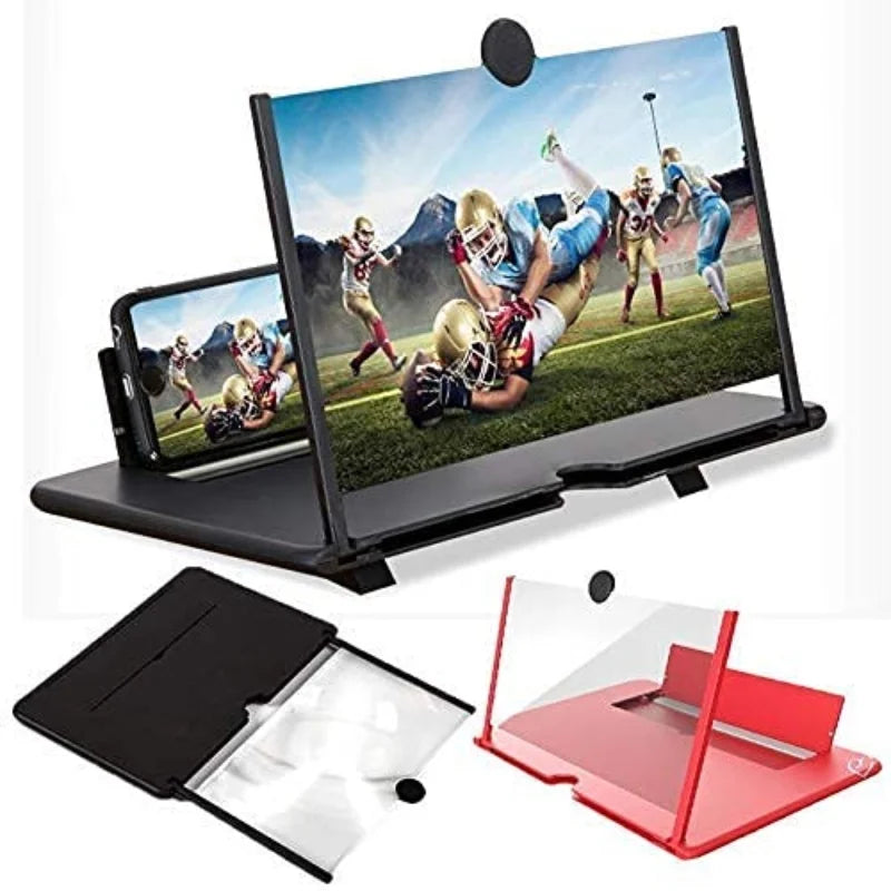 F3 Mobile Screen Magnifier | Enlarged Mobile Screen Amplifier & Eye Protection (Random Color)