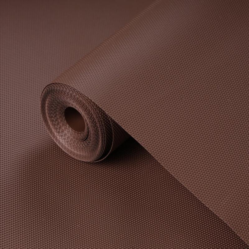 Anti-Slip Fridge & Shelf Mat | Waterproof Washable Liner for Kitchen Drawers Cabinets | Brown
